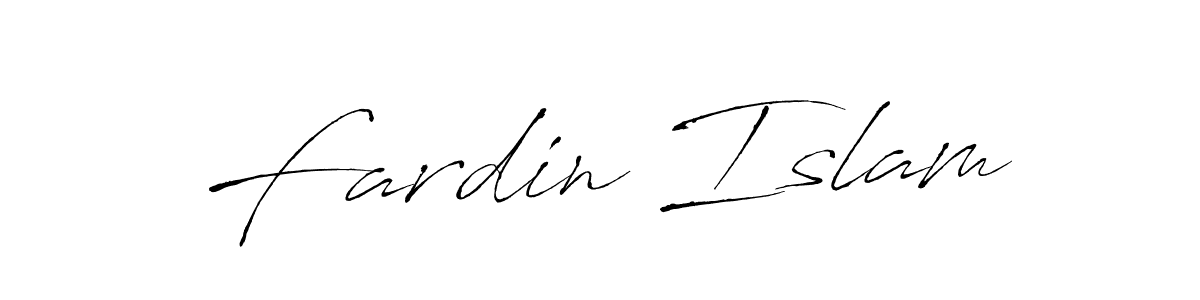 Fardin Islam stylish signature style. Best Handwritten Sign (Antro_Vectra) for my name. Handwritten Signature Collection Ideas for my name Fardin Islam. Fardin Islam signature style 6 images and pictures png