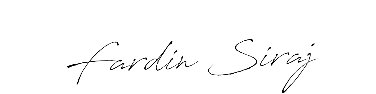 The best way (Antro_Vectra) to make a short signature is to pick only two or three words in your name. The name Fardin Siraj include a total of six letters. For converting this name. Fardin Siraj signature style 6 images and pictures png