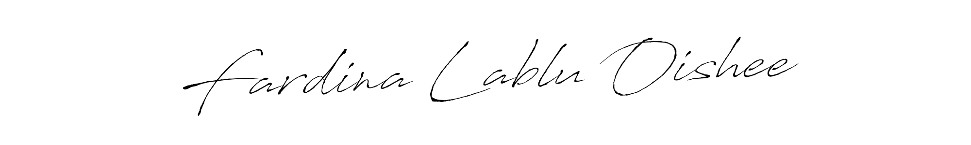 Also we have Fardina Lablu Oishee name is the best signature style. Create professional handwritten signature collection using Antro_Vectra autograph style. Fardina Lablu Oishee signature style 6 images and pictures png