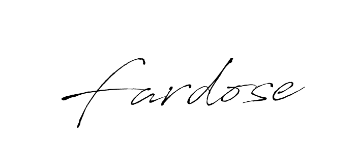 The best way (Antro_Vectra) to make a short signature is to pick only two or three words in your name. The name Fardose include a total of six letters. For converting this name. Fardose signature style 6 images and pictures png