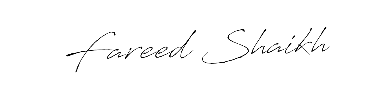 Make a beautiful signature design for name Fareed Shaikh. Use this online signature maker to create a handwritten signature for free. Fareed Shaikh signature style 6 images and pictures png