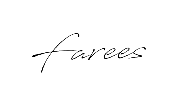 Also we have Farees name is the best signature style. Create professional handwritten signature collection using Antro_Vectra autograph style. Farees signature style 6 images and pictures png