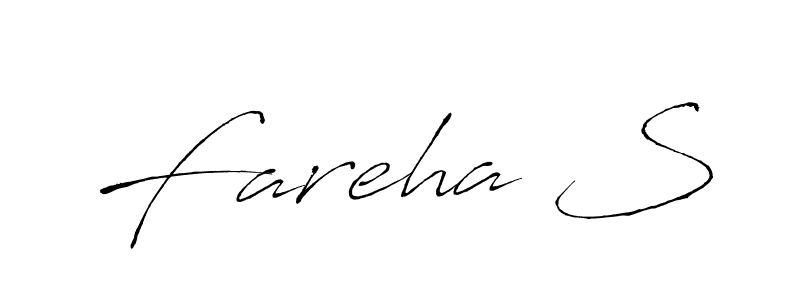 You can use this online signature creator to create a handwritten signature for the name Fareha S. This is the best online autograph maker. Fareha S signature style 6 images and pictures png
