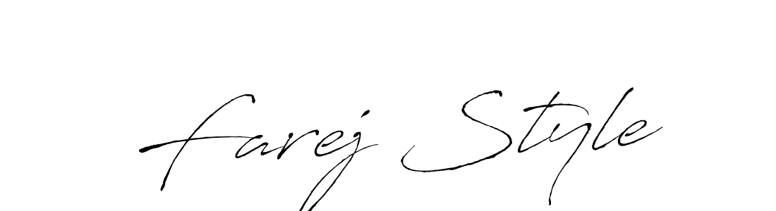 Once you've used our free online signature maker to create your best signature Antro_Vectra style, it's time to enjoy all of the benefits that Farej Style name signing documents. Farej Style signature style 6 images and pictures png