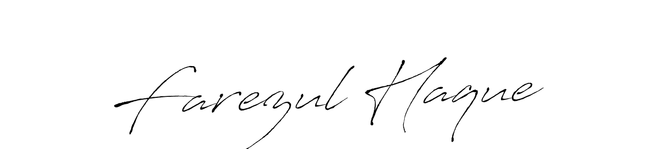 Also we have Farezul Haque name is the best signature style. Create professional handwritten signature collection using Antro_Vectra autograph style. Farezul Haque signature style 6 images and pictures png