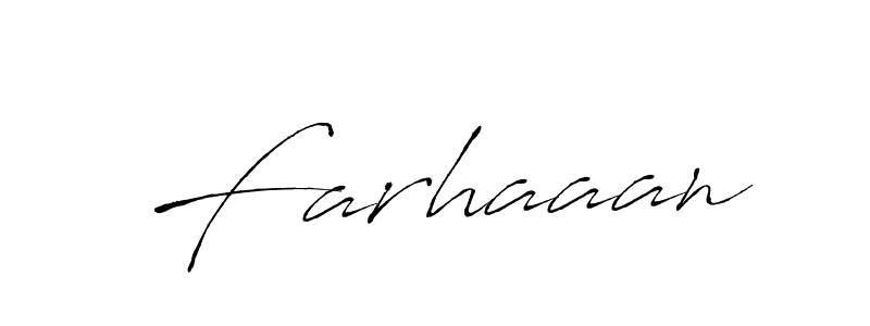 Farhaaan stylish signature style. Best Handwritten Sign (Antro_Vectra) for my name. Handwritten Signature Collection Ideas for my name Farhaaan. Farhaaan signature style 6 images and pictures png