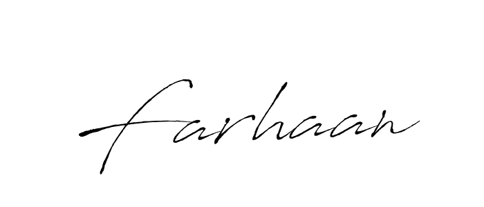Farhaan stylish signature style. Best Handwritten Sign (Antro_Vectra) for my name. Handwritten Signature Collection Ideas for my name Farhaan. Farhaan signature style 6 images and pictures png