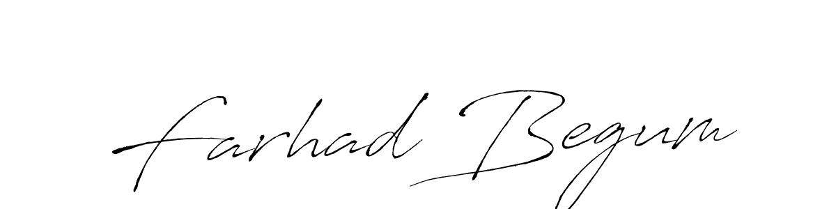 You should practise on your own different ways (Antro_Vectra) to write your name (Farhad Begum) in signature. don't let someone else do it for you. Farhad Begum signature style 6 images and pictures png