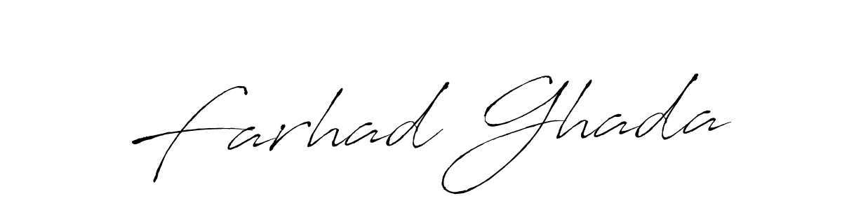 Also we have Farhad Ghada name is the best signature style. Create professional handwritten signature collection using Antro_Vectra autograph style. Farhad Ghada signature style 6 images and pictures png