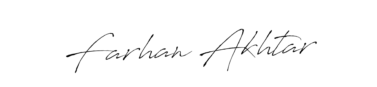 Farhan Akhtar stylish signature style. Best Handwritten Sign (Antro_Vectra) for my name. Handwritten Signature Collection Ideas for my name Farhan Akhtar. Farhan Akhtar signature style 6 images and pictures png