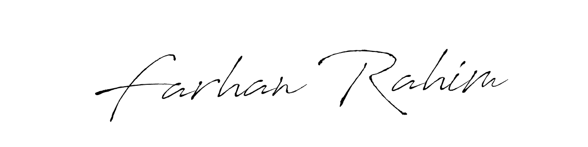 You can use this online signature creator to create a handwritten signature for the name Farhan Rahim. This is the best online autograph maker. Farhan Rahim signature style 6 images and pictures png