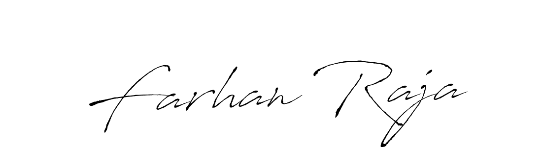 Antro_Vectra is a professional signature style that is perfect for those who want to add a touch of class to their signature. It is also a great choice for those who want to make their signature more unique. Get Farhan Raja name to fancy signature for free. Farhan Raja signature style 6 images and pictures png