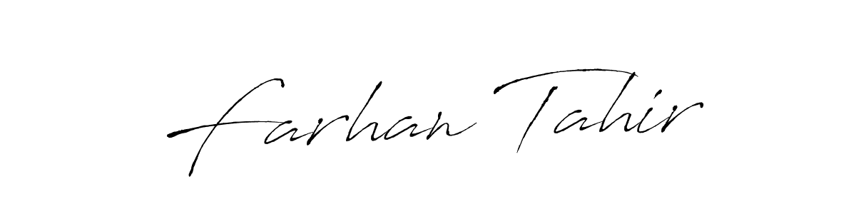 You can use this online signature creator to create a handwritten signature for the name Farhan Tahir. This is the best online autograph maker. Farhan Tahir signature style 6 images and pictures png