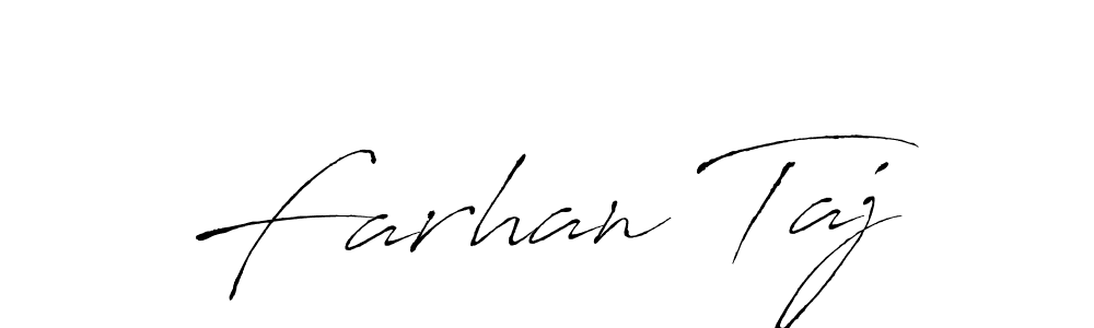 Make a beautiful signature design for name Farhan Taj. Use this online signature maker to create a handwritten signature for free. Farhan Taj signature style 6 images and pictures png