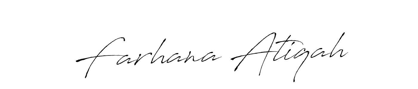 You can use this online signature creator to create a handwritten signature for the name Farhana Atiqah. This is the best online autograph maker. Farhana Atiqah signature style 6 images and pictures png