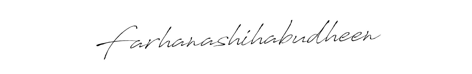 How to make Farhanashihabudheen signature? Antro_Vectra is a professional autograph style. Create handwritten signature for Farhanashihabudheen name. Farhanashihabudheen signature style 6 images and pictures png