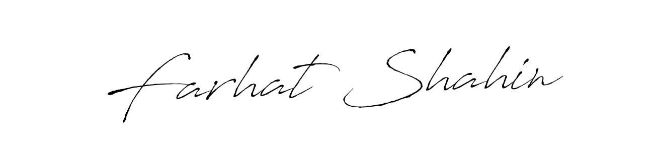 You can use this online signature creator to create a handwritten signature for the name Farhat Shahin. This is the best online autograph maker. Farhat Shahin signature style 6 images and pictures png