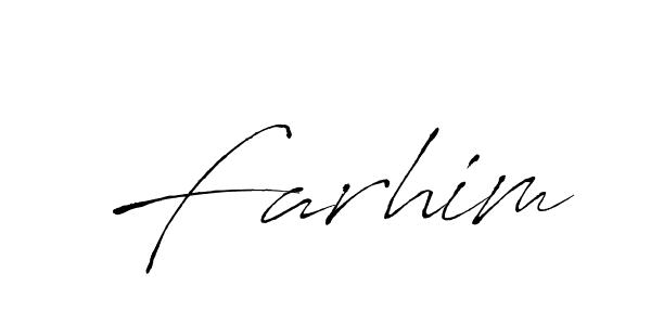Also we have Farhim name is the best signature style. Create professional handwritten signature collection using Antro_Vectra autograph style. Farhim signature style 6 images and pictures png