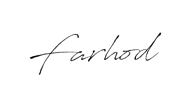 How to make Farhod name signature. Use Antro_Vectra style for creating short signs online. This is the latest handwritten sign. Farhod signature style 6 images and pictures png