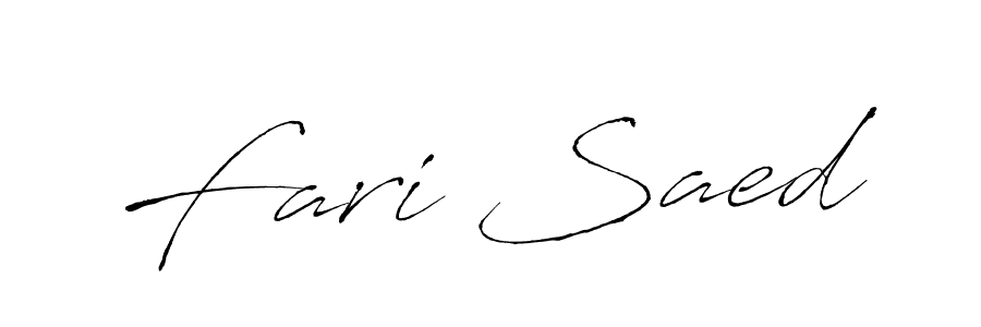 It looks lik you need a new signature style for name Fari Saed. Design unique handwritten (Antro_Vectra) signature with our free signature maker in just a few clicks. Fari Saed signature style 6 images and pictures png