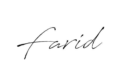 Also You can easily find your signature by using the search form. We will create Farid name handwritten signature images for you free of cost using Antro_Vectra sign style. Farid signature style 6 images and pictures png