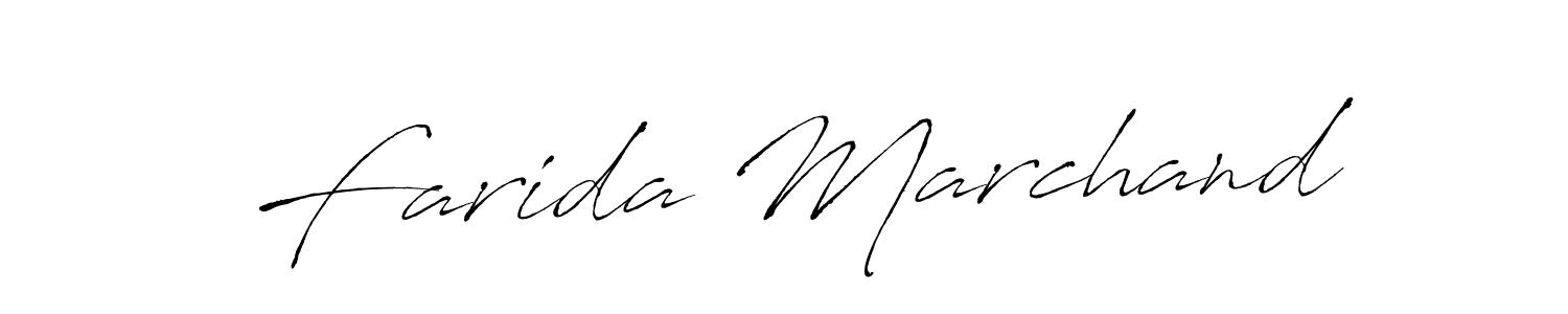 Antro_Vectra is a professional signature style that is perfect for those who want to add a touch of class to their signature. It is also a great choice for those who want to make their signature more unique. Get Farida Marchand name to fancy signature for free. Farida Marchand signature style 6 images and pictures png