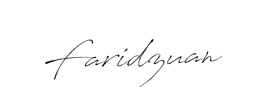 How to make Faridzuan signature? Antro_Vectra is a professional autograph style. Create handwritten signature for Faridzuan name. Faridzuan signature style 6 images and pictures png