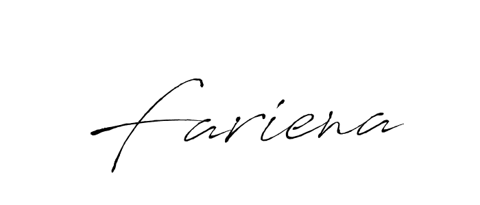 Make a beautiful signature design for name Fariena. Use this online signature maker to create a handwritten signature for free. Fariena signature style 6 images and pictures png
