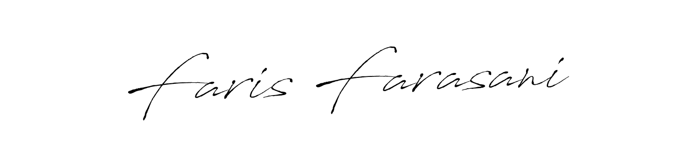 Make a beautiful signature design for name Faris Farasani. Use this online signature maker to create a handwritten signature for free. Faris Farasani signature style 6 images and pictures png