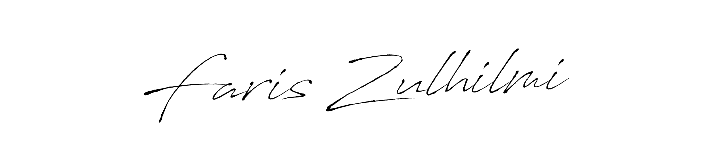 Also we have Faris Zulhilmi name is the best signature style. Create professional handwritten signature collection using Antro_Vectra autograph style. Faris Zulhilmi signature style 6 images and pictures png