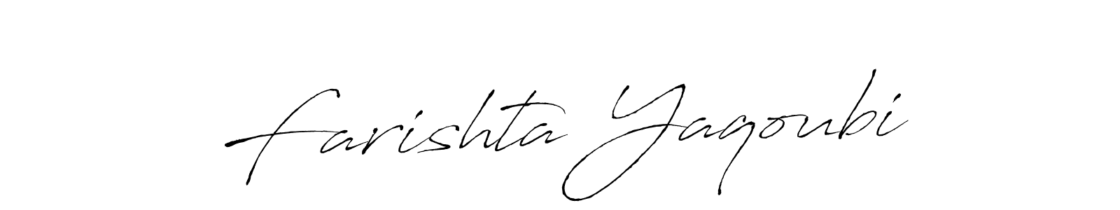 Similarly Antro_Vectra is the best handwritten signature design. Signature creator online .You can use it as an online autograph creator for name Farishta Yaqoubi. Farishta Yaqoubi signature style 6 images and pictures png