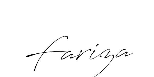 Similarly Antro_Vectra is the best handwritten signature design. Signature creator online .You can use it as an online autograph creator for name Fariza. Fariza signature style 6 images and pictures png