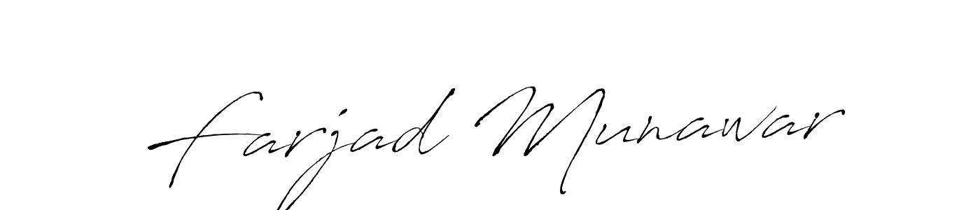 Similarly Antro_Vectra is the best handwritten signature design. Signature creator online .You can use it as an online autograph creator for name Farjad Munawar. Farjad Munawar signature style 6 images and pictures png