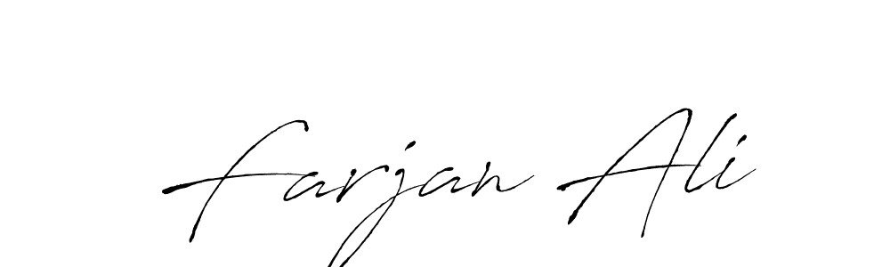Once you've used our free online signature maker to create your best signature Antro_Vectra style, it's time to enjoy all of the benefits that Farjan Ali name signing documents. Farjan Ali signature style 6 images and pictures png