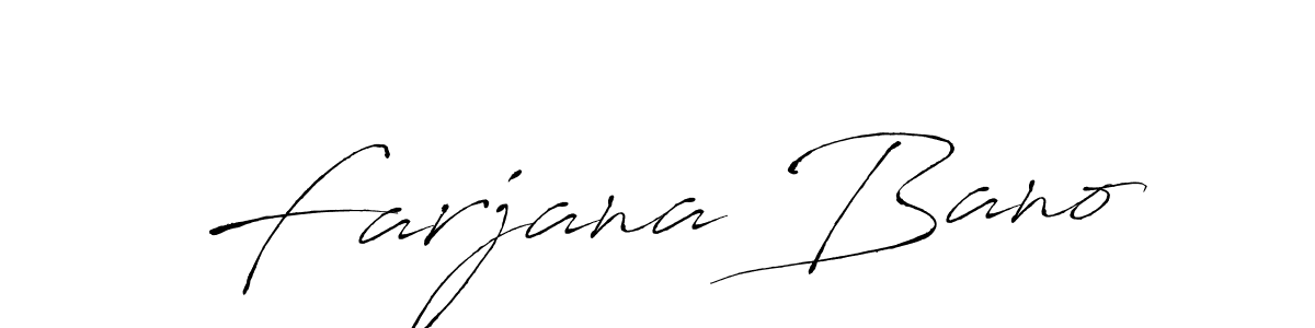 It looks lik you need a new signature style for name Farjana Bano. Design unique handwritten (Antro_Vectra) signature with our free signature maker in just a few clicks. Farjana Bano signature style 6 images and pictures png