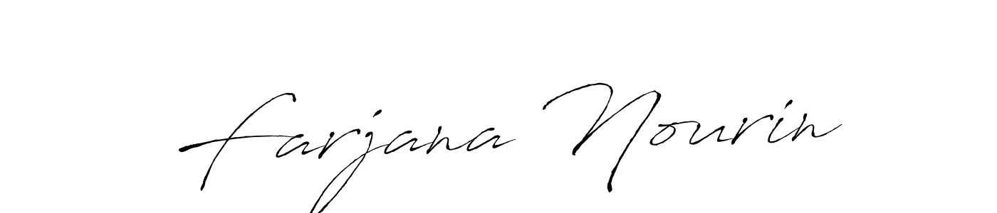 Similarly Antro_Vectra is the best handwritten signature design. Signature creator online .You can use it as an online autograph creator for name Farjana Nourin. Farjana Nourin signature style 6 images and pictures png