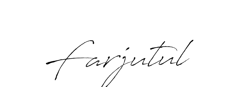 This is the best signature style for the Farjutul name. Also you like these signature font (Antro_Vectra). Mix name signature. Farjutul signature style 6 images and pictures png