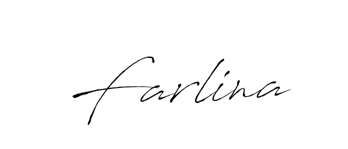 You should practise on your own different ways (Antro_Vectra) to write your name (Farlina) in signature. don't let someone else do it for you. Farlina signature style 6 images and pictures png