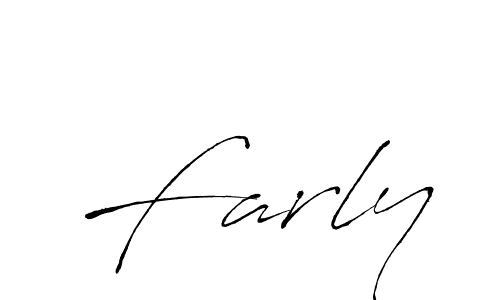 Antro_Vectra is a professional signature style that is perfect for those who want to add a touch of class to their signature. It is also a great choice for those who want to make their signature more unique. Get Farly name to fancy signature for free. Farly signature style 6 images and pictures png