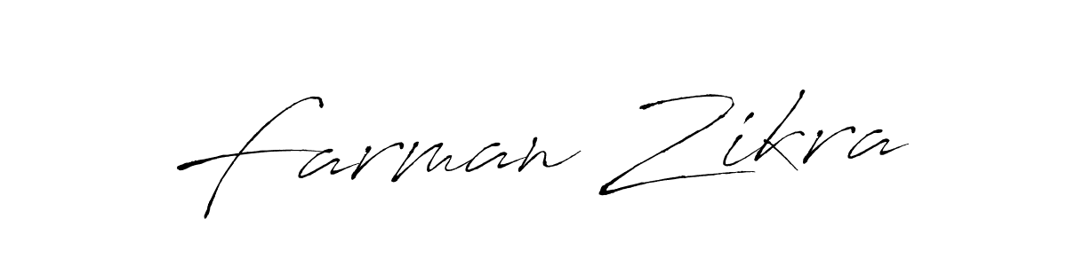 This is the best signature style for the Farman Zikra name. Also you like these signature font (Antro_Vectra). Mix name signature. Farman Zikra signature style 6 images and pictures png