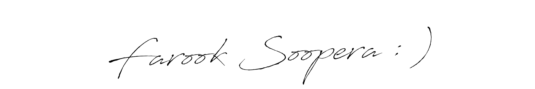 See photos of Farook Soopera : ) official signature by Spectra . Check more albums & portfolios. Read reviews & check more about Antro_Vectra font. Farook Soopera : ) signature style 6 images and pictures png