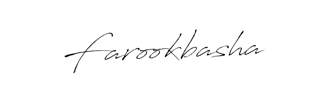 How to make Farookbasha signature? Antro_Vectra is a professional autograph style. Create handwritten signature for Farookbasha name. Farookbasha signature style 6 images and pictures png