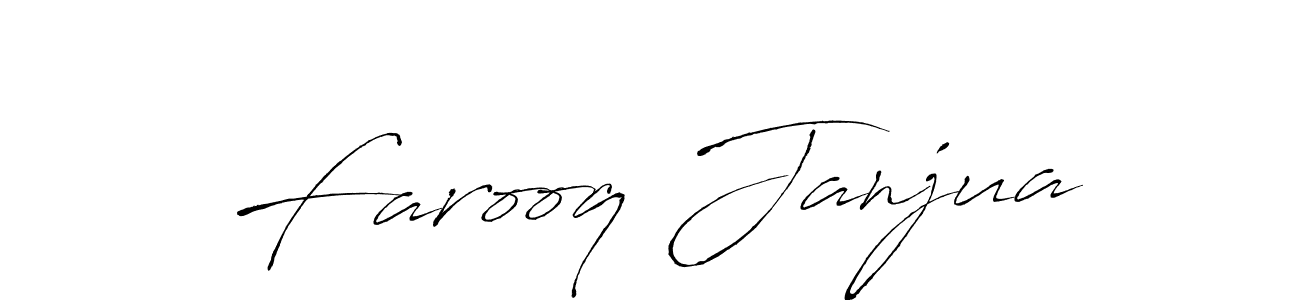 How to make Farooq Janjua signature? Antro_Vectra is a professional autograph style. Create handwritten signature for Farooq Janjua name. Farooq Janjua signature style 6 images and pictures png