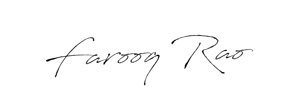 Also You can easily find your signature by using the search form. We will create Farooq Rao name handwritten signature images for you free of cost using Antro_Vectra sign style. Farooq Rao signature style 6 images and pictures png