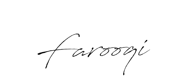 Use a signature maker to create a handwritten signature online. With this signature software, you can design (Antro_Vectra) your own signature for name Farooqi. Farooqi signature style 6 images and pictures png