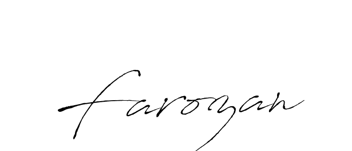 Antro_Vectra is a professional signature style that is perfect for those who want to add a touch of class to their signature. It is also a great choice for those who want to make their signature more unique. Get Farozan name to fancy signature for free. Farozan signature style 6 images and pictures png
