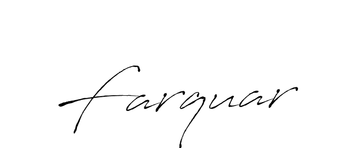 Make a beautiful signature design for name Farquar. With this signature (Antro_Vectra) style, you can create a handwritten signature for free. Farquar signature style 6 images and pictures png