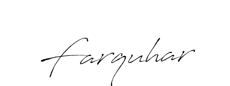 Farquhar stylish signature style. Best Handwritten Sign (Antro_Vectra) for my name. Handwritten Signature Collection Ideas for my name Farquhar. Farquhar signature style 6 images and pictures png