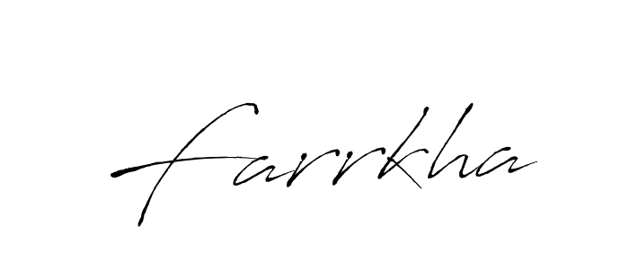 Similarly Antro_Vectra is the best handwritten signature design. Signature creator online .You can use it as an online autograph creator for name Farrkha. Farrkha signature style 6 images and pictures png