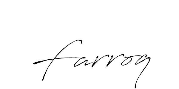 You should practise on your own different ways (Antro_Vectra) to write your name (Farroq) in signature. don't let someone else do it for you. Farroq signature style 6 images and pictures png